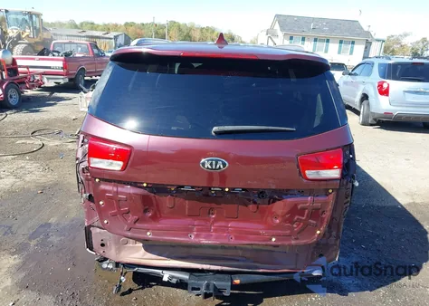 2017 Kia Sedona Lx из США, поврежденный, VIN KNDMB5C10H6251302